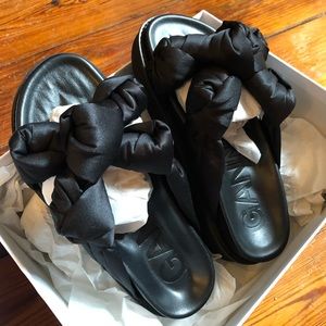 Brand New Ganni Knotted Sandal